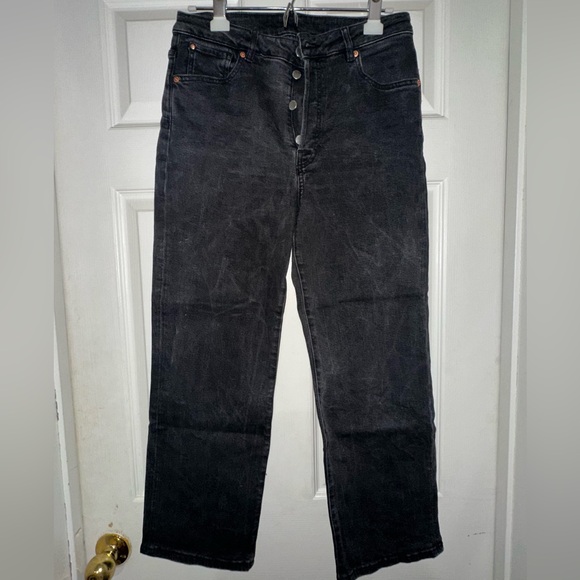 H&M Black Denim Jeans - Picture 1 of 4